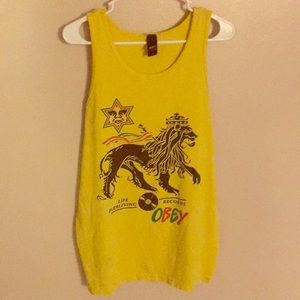Obey Lion of Juda tank top
